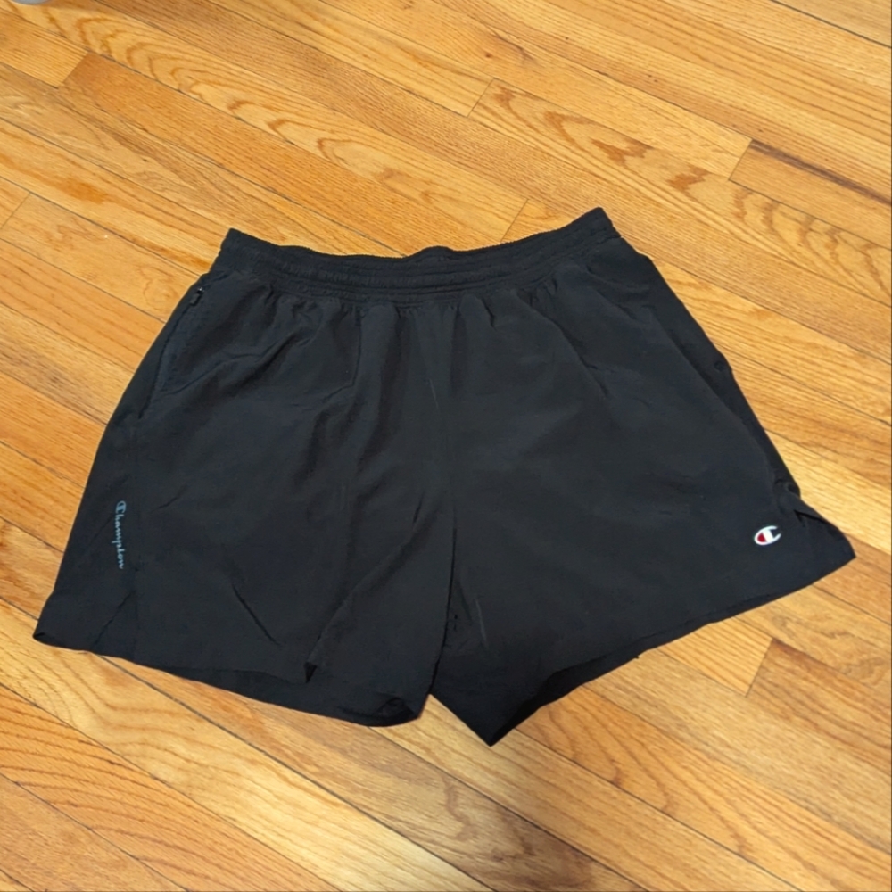 Champion 4.5" Running Shorts - Large - Men's / Unisex - Black